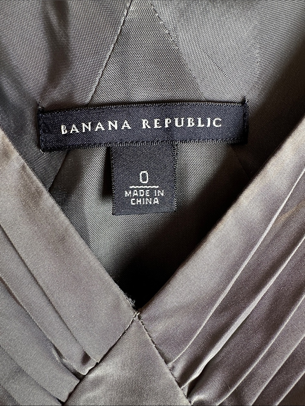 Banana Republic Women's Gray Midi Dress